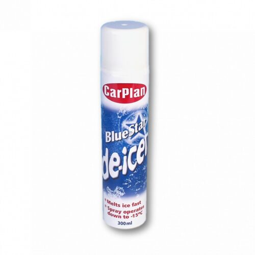 CarPlan ΑΝΤΙΠΑΓΩΤΙΚΟ ΣΠΡΕΙ ΓΙΑ ΤΖΑΜΙΑ CARPLAN BLUE STAR DE-ICER 300ML