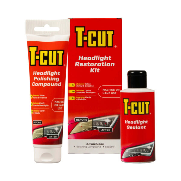 CarPlan KIT ΕΠΙΔΙΟΡΘΩΣΗΣ/ ΞΕΘΑΜΠΩΜΑΤΟΣ ΦΑΝΑΡΙΩΝ CARPLAN T-CUT HEADLIGHT RESTORATION KIT