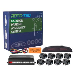 M-Tech ΣΥΣΤΗΜΑ ΠΑΡΚΑΡΙΣΜΑΤΟΣ 12V ΜΕ 8 ΑΙΣΘΗΤΗΡΕΣ ΕΜΠΡΟΣ & ΠΙΣΩ (ΜΑΥΡΟ) 21,5mm & ΟΘΟΝΗ M-TECH