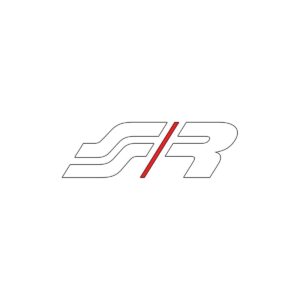 Simoni Racing ΑΥΤΟΚΟΛΛΗΤΟ ''SR'' ΛΕΥΚΟ 63mm  SIMONI RACING - 1 TEM.