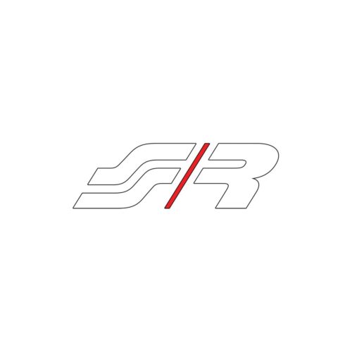 Simoni Racing ΑΥΤΟΚΟΛΛΗΤΟ ”SR” ΛΕΥΚΟ 63mm  SIMONI RACING – 1 TEM.