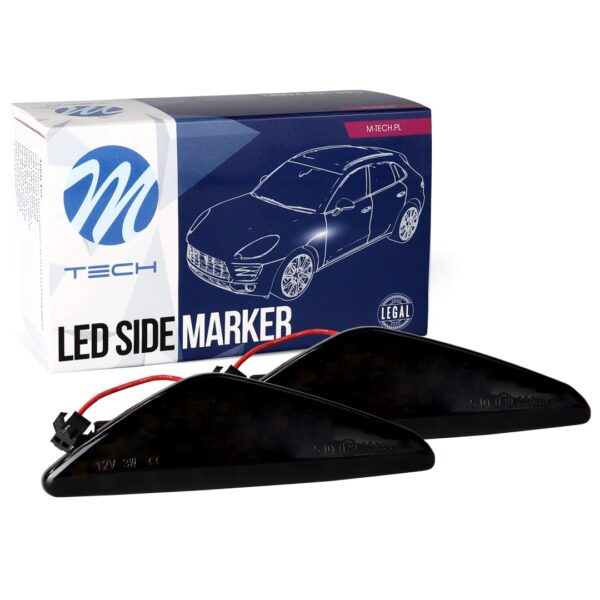 M-Tech BMW X3 (F25) /X5 (E70) /X6 (E71)  28LED (2χ14) SMD2835 2 ΧΡΗΣΕΩΝ ΠΛΑΙΝΑ ΦΛΑΣ ΦΤΕΡΟΥ ΜΑΥΡΑ 2ΤΕΜ. - Image 2