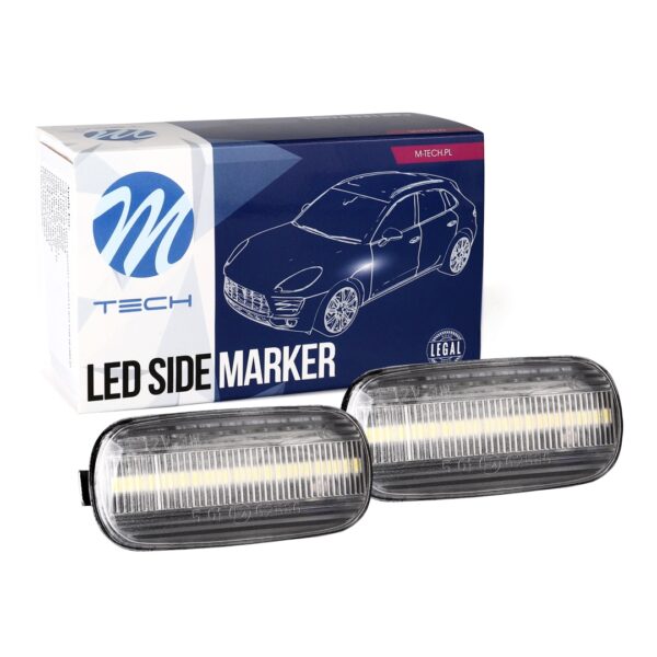 M-Tech AUDI A3 ΦΛΑΣ ΠΛΑΙΝΑ ΔΙΑΦΑΝΑ 18LED (2χ9) SMD2835 2 ΧΡΗΣΕΩΝ ΠΛΑΙΝΑ ΦΛΑΣ ΦΤΕΡΟΥ ΔΙΑΦΑΝΑ/CLEAR 2ΤΕΜ. - Image 2
