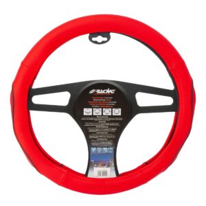 Simoni Racing ΚΑΛΥΜΜΑ ΤΙΜΟΝΙΟΥ PRETTY RED ΚΟΚΚΙΝΟ ΟΙΚΟΛΟΓΙΚΟ ΔΕΡΜΑ 37-39cm SIMONI RACING - 1 TEM.
