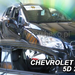 Heko ΑΝΕΜΟΘΡΑΥΣΤΕΣ ΓΙΑ CHEVROLET TRAX 5D 2013-2015 ΖΕΥΓΑΡΙ ΑΠΟ ΕΥΚΑΜΠΤΟ ΦΙΜΕ ΠΛΑΣΤΙΚΟ HEKO - 2 ΤΕΜ.