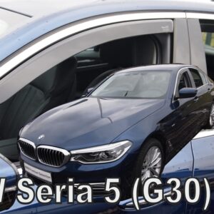 Heko ΑΝΕΜΟΘΡΑΥΣΤΕΣ ΓΙΑ BMW ΣΕΙΡΑ 5 G30 / G31 4D/5D 2017-2021 ΖΕΥΓΑΡΙ ΑΠΟ ΕΥΚΑΜΠΤΟ ΦΙΜΕ ΠΛΑΣΤΙΚΟ HEKO - 2 ΤΕΜ.
