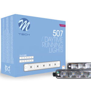 M-Tech ΠΡΟΣΘΕΤΟ DAYTIME DRL LD507SE 12V - OSRAM - ΔΙΕΘΝΕΣ ΜΕ 5HP LED - 190 Χ 43 Χ 32mm - 2 ΤΕΜ. M-TECH