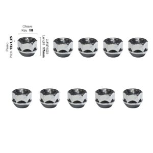 Simoni Racing ΠΑΞΙΜΑΔΙ ΚΩΝΙΚΟ 12χ1,25 (17mm) (19) 10ΤΕΜ.