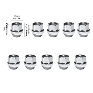 Simoni Racing ΠΑΞΙΜΑΔΙ ΚΩΝΙΚΟ 12χ1,50 (25mm) (19) 10ΤΕΜ.