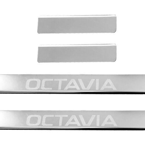 SKODA OCTAVIA 3 A7 2013+ ΜΑΡΣΠΙΕ ΕΣΩΤΕΡΙΚΑ ΑΥΤΟΚΟΛΛΗΤΑ ΑΠΟ ΑΤΣΑΛΙ ΜΕ GLOSS ΦΙΝΙΡΙΣΜΑ (ΚΑΘΡΕΠΤΗΣ) – 4 ΤΕΜ.