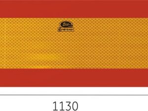 Amio ΑΝΑΚΛΑΣΤΗΡΕΣ ΦΟΡΤΗΓΟΥ ΚΟΚΚΙΝΟ/ΚΙΤΡΙΝΟ 1130x200 2ΤΕΜ.