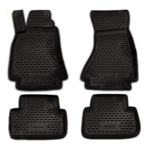 Novline ΜΑΡΚΕ ΠΑΤΑΚΙΑ ΣΕ ΣΚΑΦΗ TPE ΛΑΣΤΙΧΟ ΓΙΑ AUDI A4 B6 4D 2000-2007  ΣΕ ΜΑΥΡΟ ΧΡΩΜΑ NOVLINE – 4 ΤΕΜ.