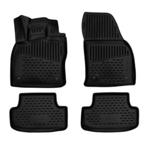 Novline ΜΑΡΚΕ ΠΑΤΑΚΙΑ ΣΕ ΣΚΑΦΗ TPE ΛΑΣΤΙΧΟ ΓΙΑ AUDI Q2 5D 2016+  ΣΕ ΜΑΥΡΟ ΧΡΩΜΑ NOVLINE - 4 ΤΕΜ.