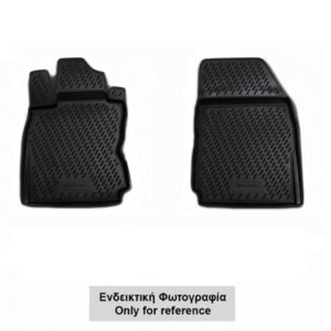Novline ΜΑΡΚΕ ΠΑΤΑΚΙΑ ΣΕ ΣΚΑΦΗ TPE ΛΑΣΤΙΧΟ ΓΙΑ NISSAN NP300 MANUAL 2016+  ΣΕ ΜΑΥΡΟ ΧΡΩΜΑ NOVLINE - 2 ΤΕΜ.