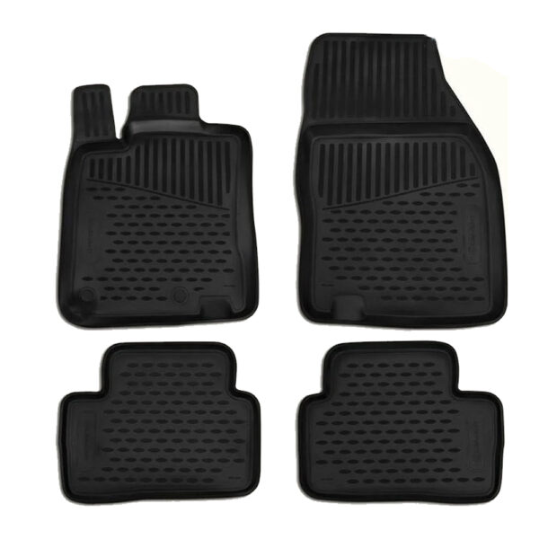 Novline ΜΑΡΚΕ ΠΑΤΑΚΙΑ ΣΕ ΣΚΑΦΗ TPE ΛΑΣΤΙΧΟ ΓΙΑ RENAULT KADJAR 2015+  ΣΕ ΜΑΥΡΟ ΧΡΩΜΑ NOVLINE - 4 ΤΕΜ.