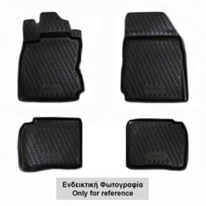 Novline ΜΑΡΚΕ ΠΑΤΑΚΙΑ ΣΚΑΦΗ  ΓΙΑ DACIA DUSTER SUV 5D 4x2 (OXI 4x4) 2017+ (ΧΩΡΙΣ ΓΕΦΥΡΑΜΑΥΡΟ) - 4 ΤΕΜ.
