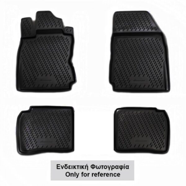 Novline ΜΑΡΚΕ ΠΑΤΑΚΙΑ ΣΚΑΦΗ  ΓΙΑ DACIA DUSTER SUV 5D 4x2 (OXI 4x4) 2017+ (ΧΩΡΙΣ ΓΕΦΥΡΑΜΑΥΡΟ) - 4 ΤΕΜ.