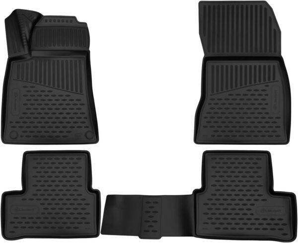 Novline ΜΑΡΚΕ ΠΑΤΑΚΙΑ ΣΕ ΣΚΑΦΗ TPE ΛΑΣΤΙΧΟ ΓΙΑ MERCEDES A-CLASS W176 5D 2015+  ΣΕ ΜΑΥΡΟ ΧΡΩΜΑ NOVLINE - 4 ΤΕΜ.