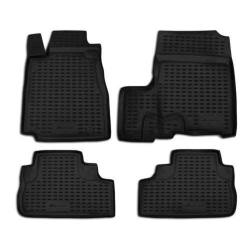 Novline ΜΑΡΚΕ ΠΑΤΑΚΙΑ ΣΕ ΣΚΑΦΗ TPE ΛΑΣΤΙΧΟ ΓΙΑ HONDA CR-V III 2007+  ΣΕ ΜΑΥΡΟ ΧΡΩΜΑ NOVLINE – 4 ΤΕΜ.