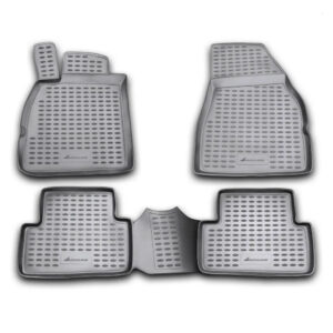 Novline ΜΑΡΚΕ ΠΑΤΑΚΙΑ ΣΕ ΣΚΑΦΗ TPE ΛΑΣΤΙΧΟ ΓΙΑ RENAULT MEGANE II 10/2002-10/2008  ΣΕ ΜΑΥΡΟ ΧΡΩΜΑ NOVLINE - 4 ΤΕΜ.