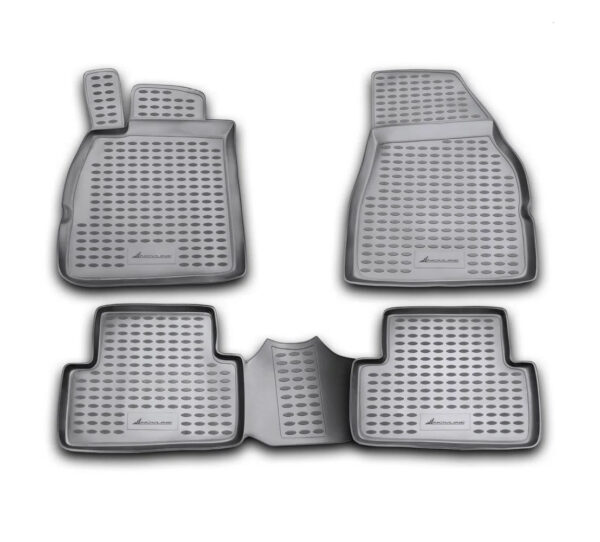 Novline ΜΑΡΚΕ ΠΑΤΑΚΙΑ ΣΕ ΣΚΑΦΗ TPE ΛΑΣΤΙΧΟ ΓΙΑ RENAULT MEGANE II 10/2002-10/2008  ΣΕ ΜΑΥΡΟ ΧΡΩΜΑ NOVLINE - 4 ΤΕΜ.