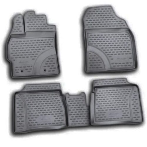 Novline ΜΑΡΚΕ ΠΑΤΑΚΙΑ ΣΕ ΣΚΑΦΗ TPE ΛΑΣΤΙΧΟ ΓΙΑ TOYOTA PRIUS 10/2009-2016  ΣΕ ΜΑΥΡΟ ΧΡΩΜΑ NOVLINE – 4 ΤΕΜ.