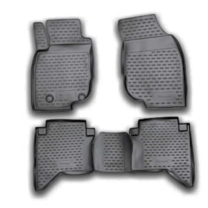 Novline ΜΑΡΚΕ ΠΑΤΑΚΙΑ ΣΕ ΣΚΑΦΗ TPE ΛΑΣΤΙΧΟ ΓΙΑ TOYOTA HILUX 4D 2011-2015  ΣΕ ΜΑΥΡΟ ΧΡΩΜΑ NOVLINE - 4 ΤΕΜ.