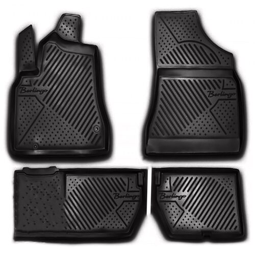 Novline ΜΑΡΚΕ ΠΑΤΑΚΙ ΣΚΑΦΗ ΠΟΡΤ ΜΠΑΓΚΑΖ ΓΙΑ CITROEN BERLINGO B9 2008-2018 ΜΑΡΚΕ ΠΑΤΑΚΙΑ ΣΕ ΣΚΑΦΗ TPE ΛΑΣΤΙΧΟ ΣΕ ΜΑΥΡΟ ΧΡΩΜΑ NOVLINE – 4 ΤΕΜ.