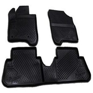 Novline ΜΑΡΚΕ ΠΑΤΑΚΙΑ ΣΕ ΣΚΑΦΗ TPE ΛΑΣΤΙΧΟ ΓΙΑ CITROEN C3 PICASSO 5D 2009-2016  ΣΕ ΜΑΥΡΟ ΧΡΩΜΑ NOVLINE - 4 ΤΕΜ.