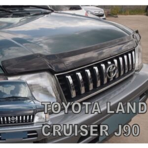 Heko ΑΝΕΜΟΘΡΑΥΣΤΗΣ ΚΑΠΩ ΑΥΤΟΚΙΝΗΤΟΥ ΓΙΑ TOYOTA LAND CRUISER J100 1998-2007 ΑΠΟ ΕΥΚΑΜΠΤΟ ΦΙΜΕ ΠΛΑΣΤΙΚΟ HEKO - 1 ΤΕΜ.