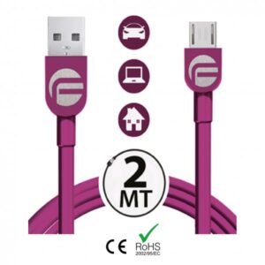 OtoTop ΚΑΛΩΔΙΟ USB 2 ΣΕ 1 FIFO MICRO USB 213 cm (ΦΟΡΤΙΣΗΣ/ΣΥΓΧΡΟΝΙΣΜΟΥ)