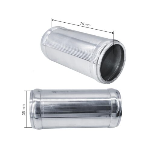 Simoni Racing ΣΩΛΗΝΑΣ ΑΕΡΑ ΑΛΟΥΜΙΝΙΟΥ 76x35mm ALUMINIUM STRAIGHT TUBE SIMONI RACING – 1 TEM.