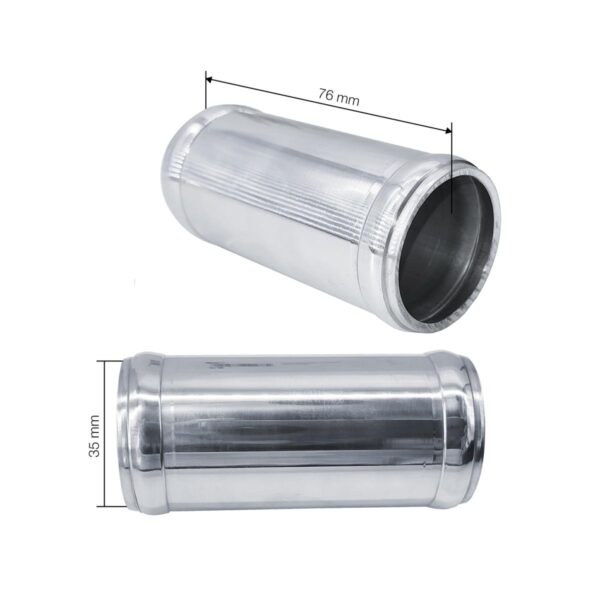 Simoni Racing ΣΩΛΗΝΑΣ ΑΕΡΑ ΑΛΟΥΜΙΝΙΟΥ 76x35mm ALUMINIUM STRAIGHT TUBE SIMONI RACING - 1 TEM.