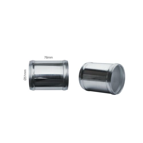 Simoni Racing ΣΩΛΗΝΑΣ / ΣΥΝΔΕΣΜΟΣ ΑΛΟΥΜΙΝΙΟΥ Φ51 ΜΗΚΟΣ 76mm  (ΜΕ ΑΚΡΕΣ ΣΤΟ ΤΕΛΟΣ) SIMONI RACING – 1 TEM.