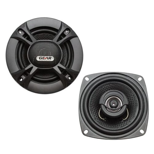 GEAR Automotive Equipment ΗΧΕΙΑ GEAR 2 ΔΡΟΜΩΝ 100 mm – 200W – ΒΑΘΟΣ 43 mm (ΟΜΟΑΞΟΝΙΚΑ ΣΤΡΟΓΓΥΛΑ) – 2 ΤΕΜ.