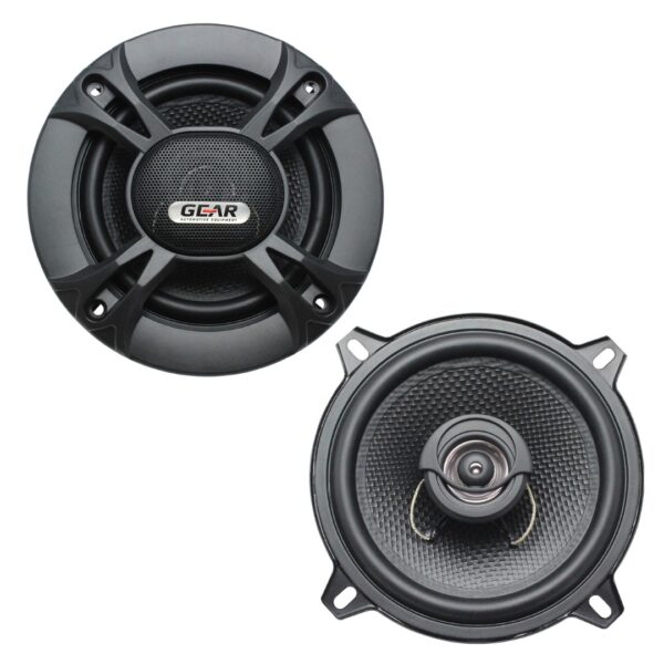 GEAR Automotive Equipment ΗΧΕΙΑ GEAR 2 ΔΡΟΜΩΝ 130mm - 250W - ΒΑΘΟΣ 44mm (ΟΜΟΑΞΟΝΙΚΑ ΣΤΡΟΓΓΥΛΑ) - 2 ΤΕΜ.