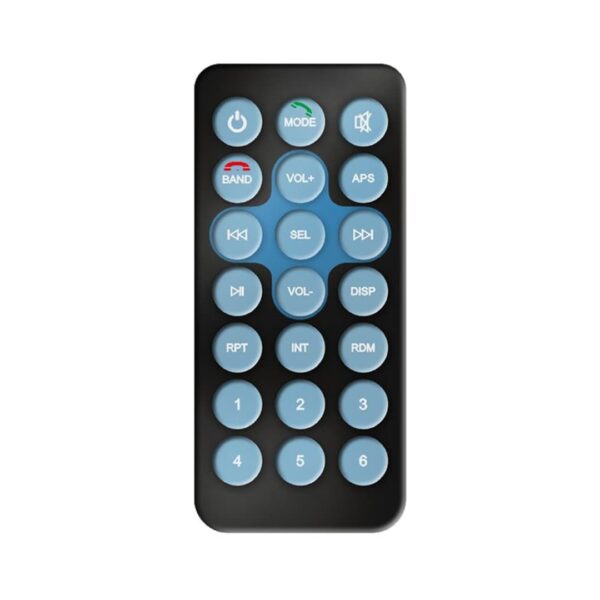 GEAR Automotive Equipment ΡΑΔΙΟ GEAR GR-3249BT CD/FM/USB/SD/MP3/BLUETHOOTH 4x60W GEAR ΜΕ REMOTE CONTROL (ΚΟΚΚΙΝΟΣ ΦΩΤΙΣΜΟΣ) - Image 2