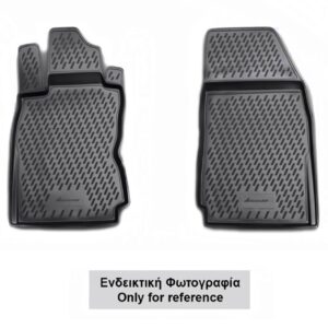 Novline ΜΑΡΚΕ ΠΑΤΑΚΙΑ ΣΕ ΣΚΑΦΗ TPE ΛΑΣΤΙΧΟ ΓΙΑ CITROEN BERLINGO B9 2008-2018  ΣΕ ΑΝΘΡΑΚΙ ΣΚΟΥΡΟ ΓΚΡΙ ΧΡΩΜΑ NOVLINE - 2 ΤΕΜ.
