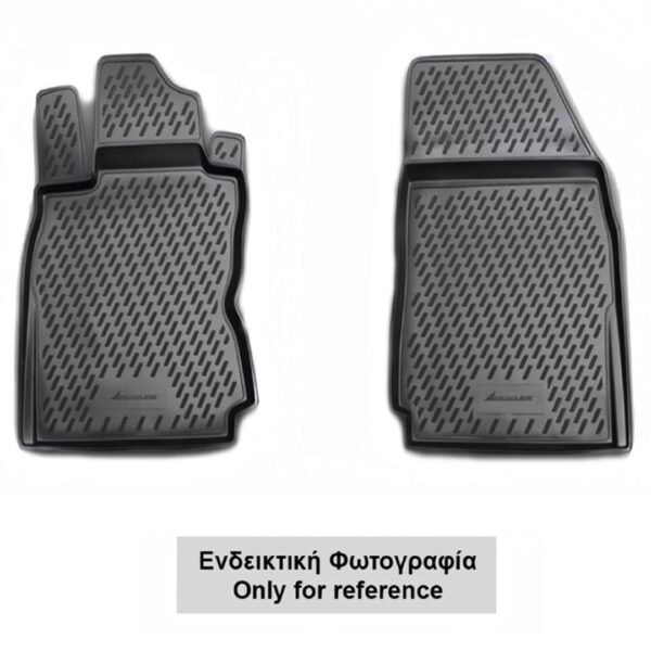Novline ΜΑΡΚΕ ΠΑΤΑΚΙΑ ΣΕ ΣΚΑΦΗ TPE ΛΑΣΤΙΧΟ ΓΙΑ HYUNDAI H1 2007+  ΣΕ ΜΑΥΡΟ ΧΡΩΜΑ NOVLINE - 2 ΤΕΜ.