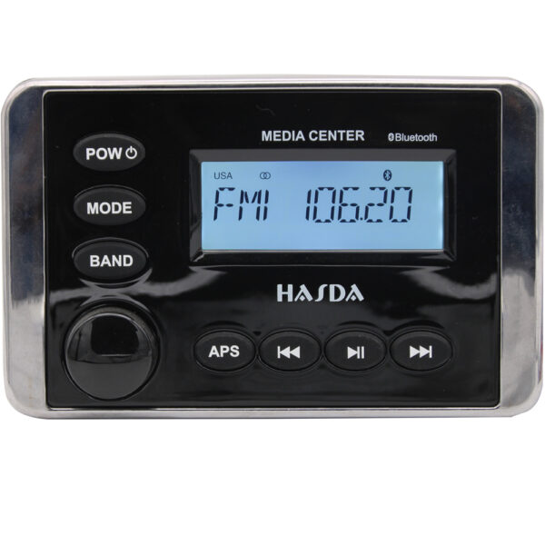 Hasda HASDA H-336 ΠΗΓΗ ΗΧΟΥ 4X50W ΜΕ ΡΑΔΙΟΦΩΝΟ/USB/BLUETOOTH (ΑΔΙΑΒΡΟΧΟ/ΜΑΥΡΟ)