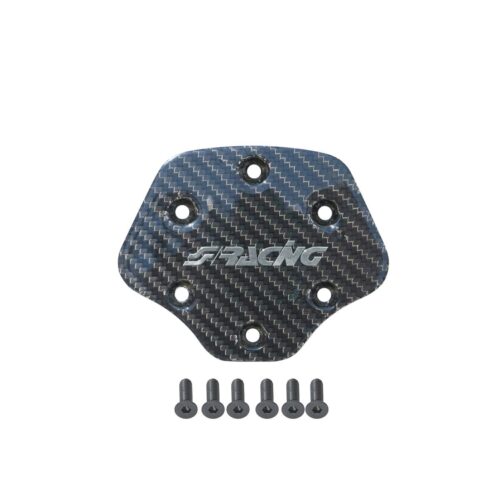 Simoni Racing ΚΑΠΑΚΙ ΚΑΤΑΡΓΗΣΗΣ ΚΟΡΝΑΣ REAL CARBON 90x112mm ΓΙΑ ΤΙΜΟΝΙΑ 6ΤΡΥΠΑ ΑΓΩΝΙΣΤΙΚΟΥ ΤΥΠΟΥ