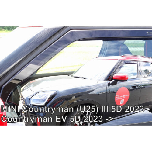 Heko ΑΝΕΜΟΘΡΑΥΣΤΕΣ ΓΙΑ MINI COUNTRYMAN U25 5D 2023+ / COUNTRYMAN EV 5D 2023+ – ΖΕΥΓΑΡΙ ΑΥΤΟΚΙΝΗΤΟΥ ΑΠΟ ΕΥΚΑΜΠΤΟ ΦΙΜΕ ΠΛΑΣΤΙΚΟ HEKO – 2 ΤΕΜ.