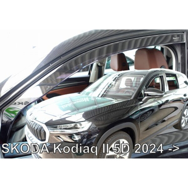Heko ΑΝΕΜΟΘΡΑΥΣΤΕΣ ΓΙΑ SKODA KODIAQ 5D 2024+ ΖΕΥΓΑΡΙ ΑΠΟ ΕΥΚΑΜΠΤΟ ΦΙΜΕ ΠΛΑΣΤΙΚΟ HEKO - 2 ΤΕΜ.