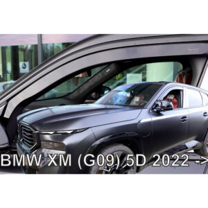 Heko ΑΝΕΜΟΘΡΑΥΣΤΕΣ ΓΙΑ BMW XM G09 5D 2022+ ΖΕΥΓΑΡΙ ΑΠΟ ΕΥΚΑΜΠΤΟ ΦΙΜΕ ΠΛΑΣΤΙΚΟ HEKO - 2 ΤΕΜ.