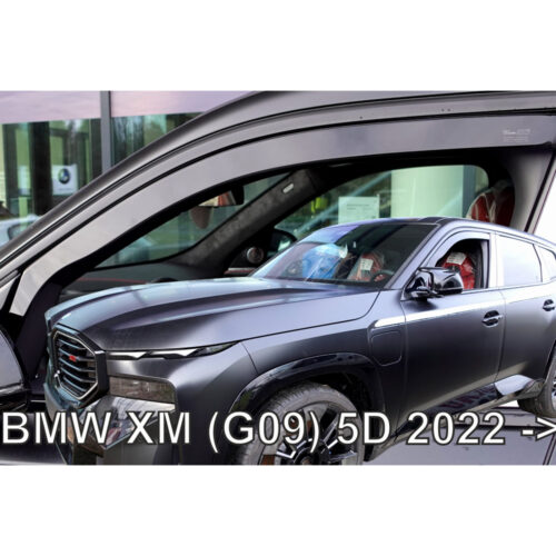 Heko ΑΝΕΜΟΘΡΑΥΣΤΕΣ ΓΙΑ BMW XM G09 5D 2022+ ΖΕΥΓΑΡΙ ΑΠΟ ΕΥΚΑΜΠΤΟ ΦΙΜΕ ΠΛΑΣΤΙΚΟ HEKO – 2 ΤΕΜ.