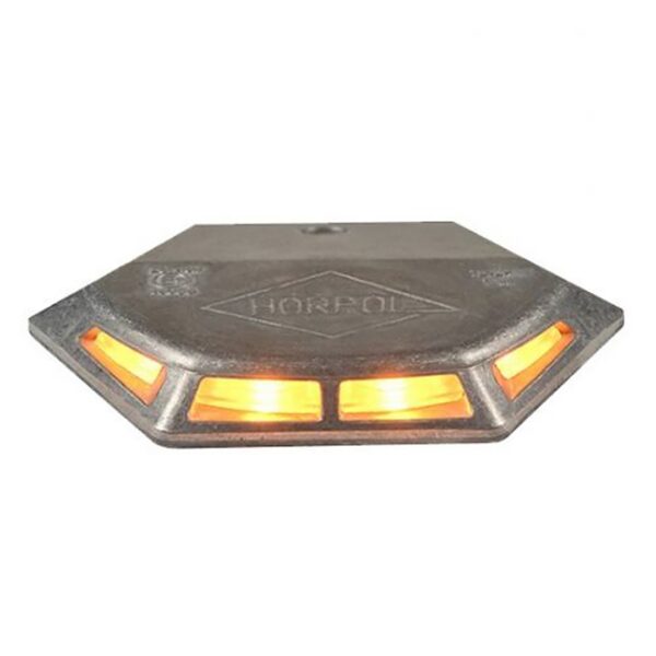 Horpol ΦΩΣ ΠΡΟΕΙΔΟΠΟΙΗΣΗΣ ΥΔΡΑΥΛΙΚΗΣ ΠΟΡΤΑΣ 12/24V HOR80 7W 4LED 6ΓΩΝΟ 103x90x12mm