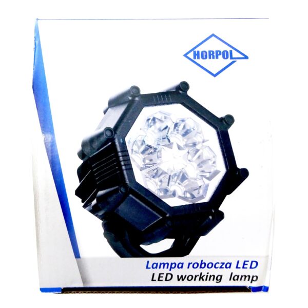 Horpol ΠΡΟΒΟΛΕΑΣ ΕΡΓΑΣΙΑΣ 12/24V HOR73 40W 3000lm 6LED 8ΓΩΝΟΣ 107x81mm - Image 3