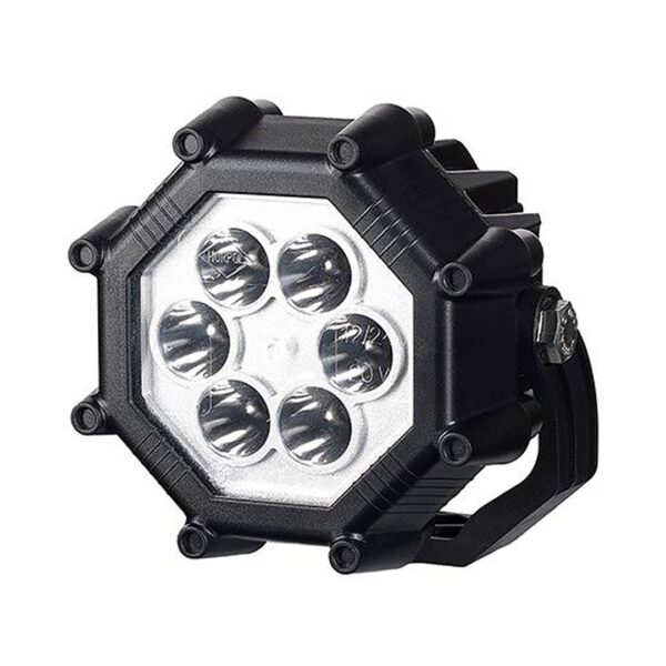Horpol ΠΡΟΒΟΛΕΑΣ ΕΡΓΑΣΙΑΣ (ΣΠΟΤ) 12/24V HOR73 40W 3000lm 6LED 8ΓΩΝΟΣ 107x81mm