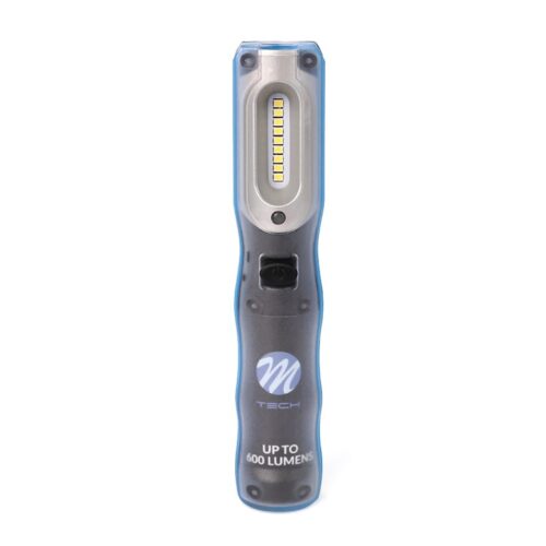 M-Tech Φακός εργασίας Osram 9+1 led 600+200lm 5.700k με 1 μαγνήτη 2 λειτουργιών επαναφορτιζόμενος m-tech