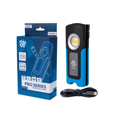 M-Tech ΦΑΚΟΣ ΕΡΓΑΣΙΑΣ PRO 15W+3W COB LED 1.700lm+400lm 6.500K 4 ΛΕΙΤΟΥΡΓΙΩΝ ΜΑΓΝΗΤΙΚΟΣ&ΦΟΡΤΙΣΗ USB-C  M-TECH – 1 Τεμ.